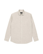 Slim Fit Beige Men’s Linen Shirt