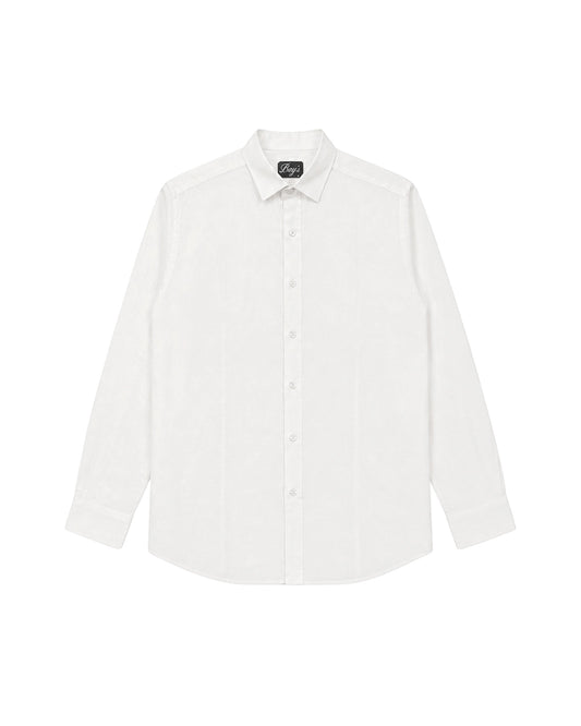 Slim Fit White Men’s Linen shirt