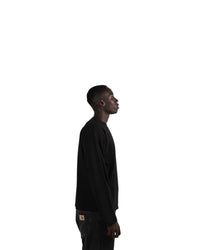 BLACK LONG SLEEVE TEE