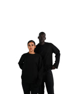 BLACK LONG SLEEVE TEE