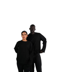 BLACK LONG SLEEVE TEE