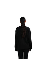 BLACK LONG SLEEVE TEE