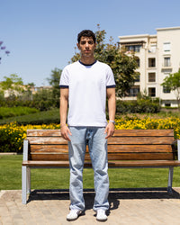 White Ringer T-shirt