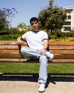 White Ringer T-shirt