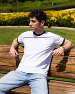 White Ringer T-shirt
