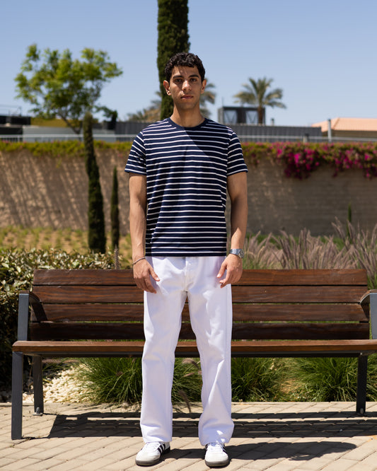 Navy Striped T-shirt
