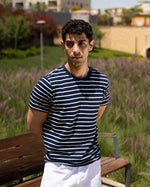 Navy Striped T-shirt