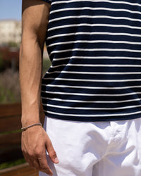 Navy Striped T-shirt