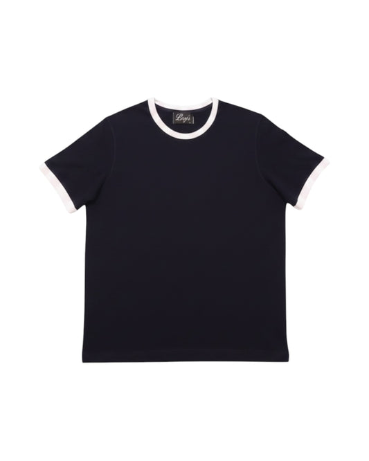 Navy Ringer T-shirt